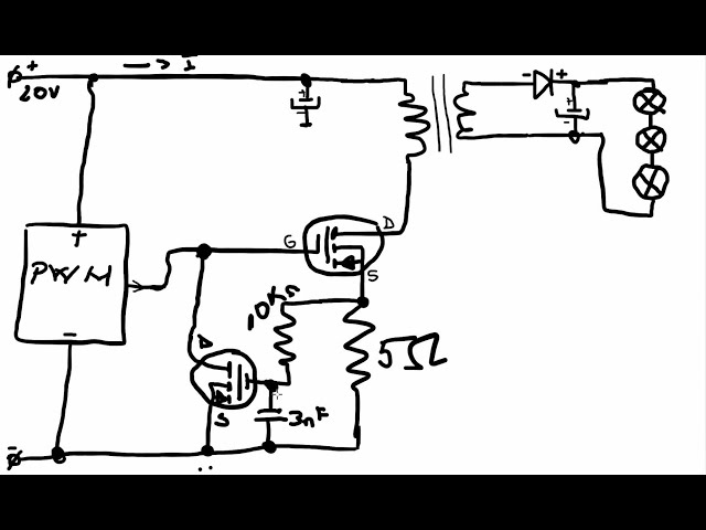 HV SMPS Constant Current Controlled switching power supply Lesson 39 Learning electronics with Diana