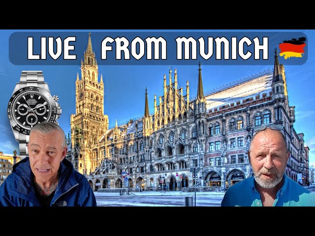 Paul Thorpe is Live from Munich