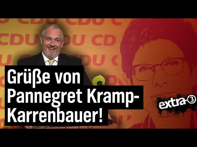Torsten Sträter: Pressesprecher von Annegret Kramp-Karrenbauer | extra 3 | NDR