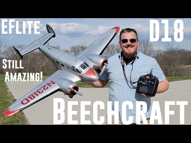 E-flite - Beechcraft D18 - 1.5m - Still Amazing - Soar Into Savings Sale