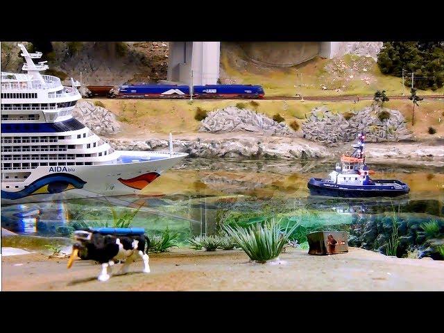 rc ships at Miniatur Wunderland - best-of & outtakes