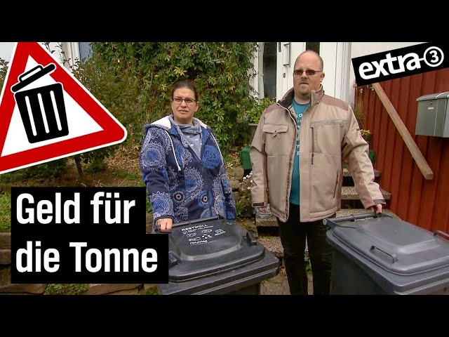 Realer Irrsinn: Zwang zu großer Mülltonne in Köln | extra 3 | NDR