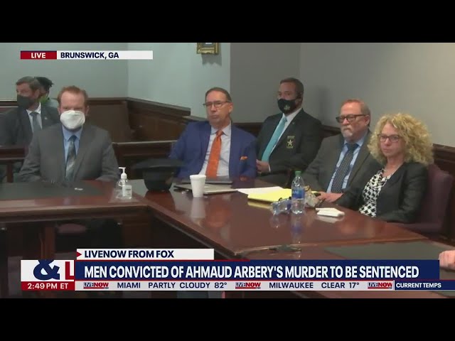 Judge tears into Ahmaud Arbery killers, gives them life in prison | LiveNOW from FOX