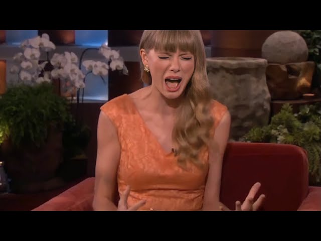 ellen making taylor swift uncomfortable for 5 minutes straight