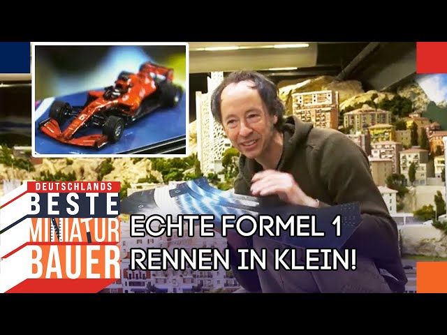 Winzige Formel 1 Flitzer fahren im Mini-Monaco um die Wette! | Deutschlands beste Miniaturbauer