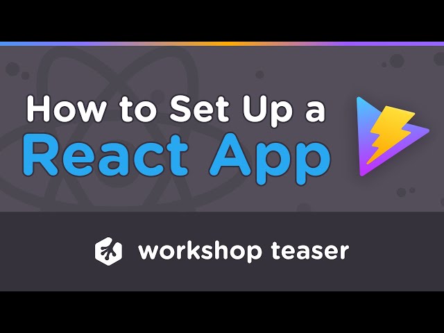 New JavaScript Workshop: How to Set Up a React App on Treehouse!
