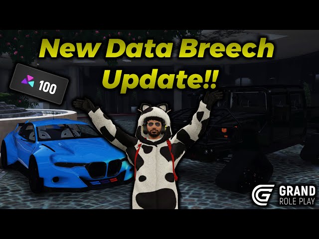 Showcasing Parts of The New Data Breech Update in Grand RP!!