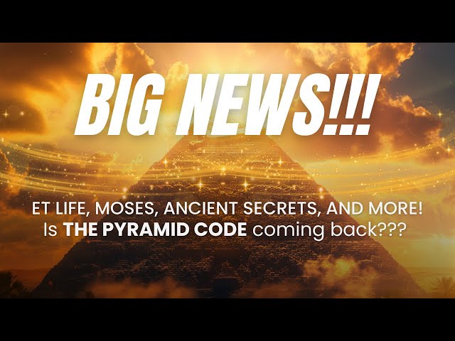 ET Life, Moses, and Ancient Secrets... Is THE PYRAMID CODE coming back??? | Feb 20th at 6:00pm EST