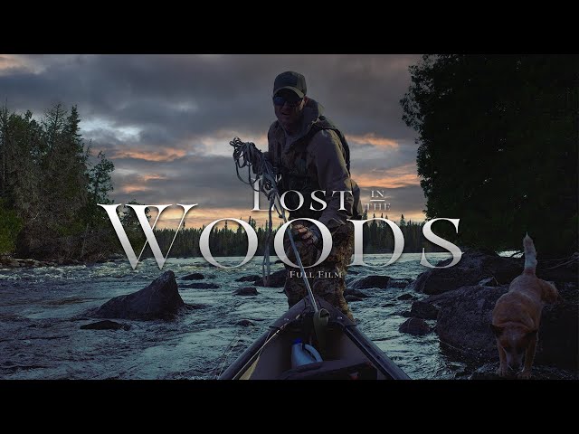 Lost In The Woods - A Canoeing Story in Canada's Remote Boreal Forest --- Rare Wolverine Sighting