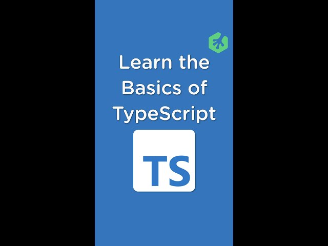 Surprise! Our new #TypeScript Basics course is here. #Code with us! #shorts
