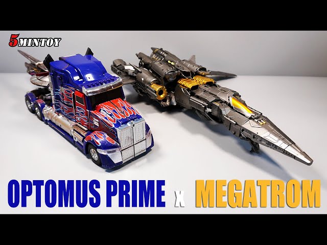 Transformers OPTIMUS PRIME and MEGATRON the last knights