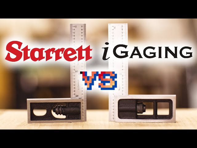 Starrett vs iGaging - Battle of the Double Squares | Review