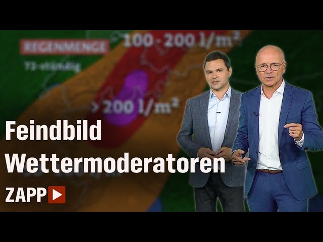 Klimafakten unerwünscht: Warum Wettermoderatoren attackiert werden | ZAPP | NDR