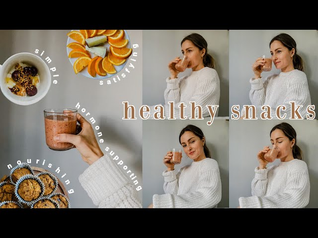 Healthy Snack Ideas // simple + delicious *satisfying those cravings