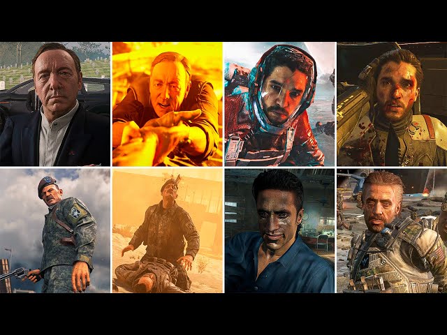 First and Last Scene of Every Main Villain in Call of Duty Games