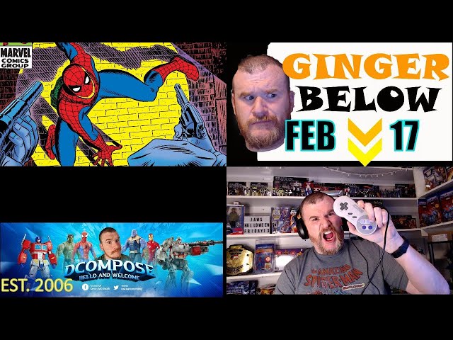 Ginger Below Episode 14 - Toys and Games! Spider-Man MAME