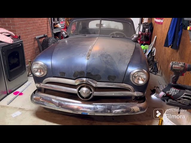 Aerostar coils and 1" blocks on the '49 Ford coupe. Will it work? Let's find out