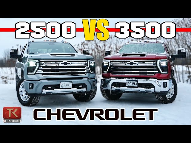 2500 vs 3500 Trucks - What's Really the Difference? We Compare Two Chevy Silverado HDs to Find Out