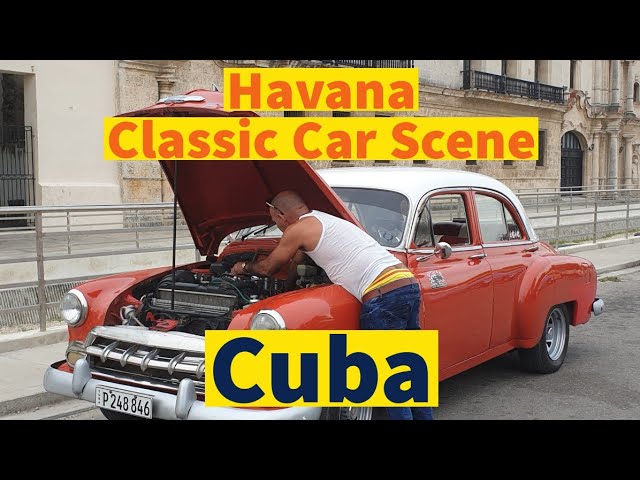CUBA Havana Classic Car Scene