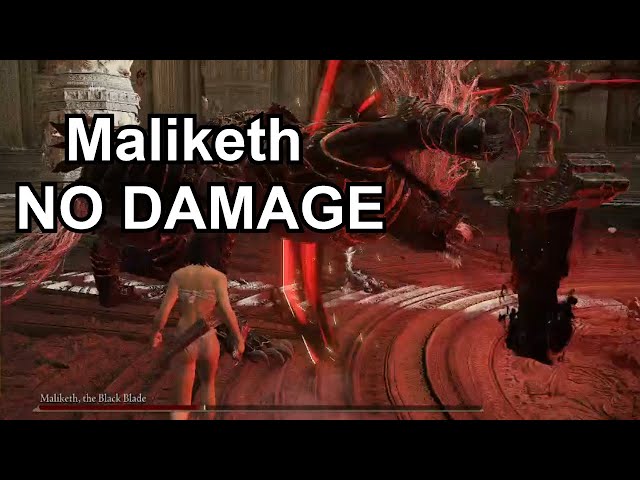 No Damage! Maliketh, the Black Blade - Elden Ring Highlights