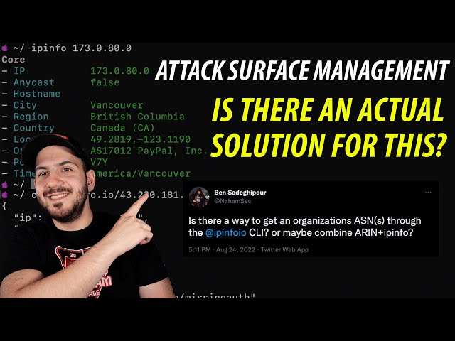 How To Use Autonomous System Numbers (ASN) // Attack Surface Management