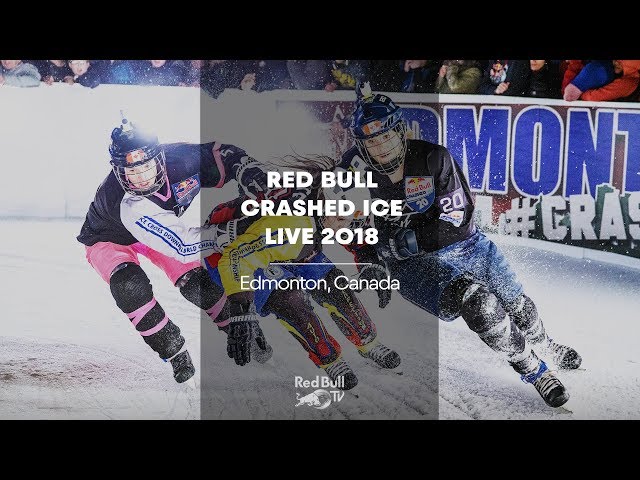 LIVE - The Junior Finals from Red Bull Crashed Ice 2018 | Edmonton, Canada