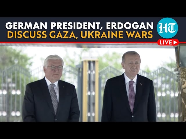 LIVE | Turkey’s Erdogan Meets German President Amid Differences Over Israel-Hamas Gaza War