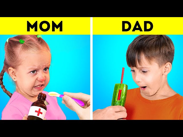 SIMPLE LIFE HACKS TIPS AND TRICKS FOR CRAFTY PARENTS || How To Be Good Moms And Dads