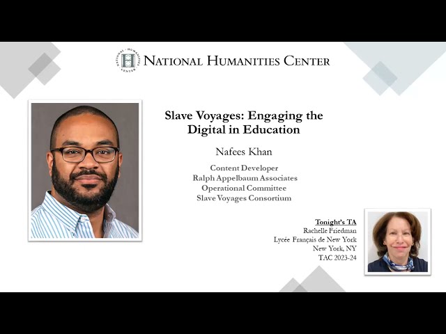 Slave Voyages: Engaging the Digital in Education