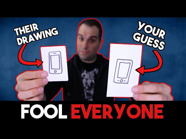 My MOST FOOLING Mind Trick! Guess Their Drawing EVERY TIME! LEARN Amazing Mentalism Tutorial.