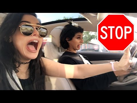 MY SISTER ALMOST CRASHED MY CAR