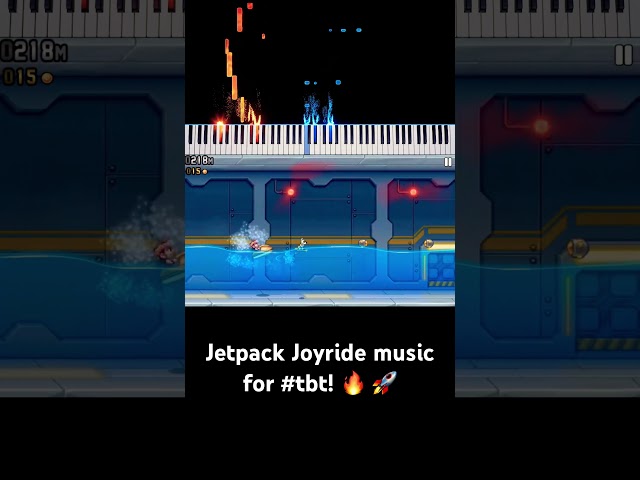Who else played Jetpack Joyride? #piano #gamemusic #throwbackthursday #tbt