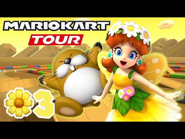 Mario Kart Tour: Flower Tour Part 3 - 100% Gold Challenges Completed