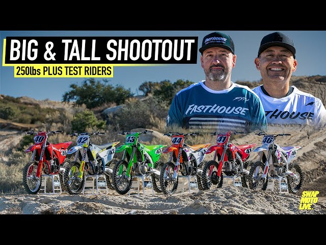 What's the BEST 450 for a Big Guy? | 2024 Big & Tall Shootout