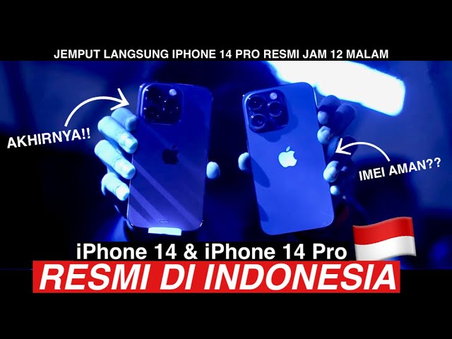 Menjemput iPhone 14 Pro RESMI Indonesia! Apple iPhone 14 Launch Day Indonesia ft. Blibli