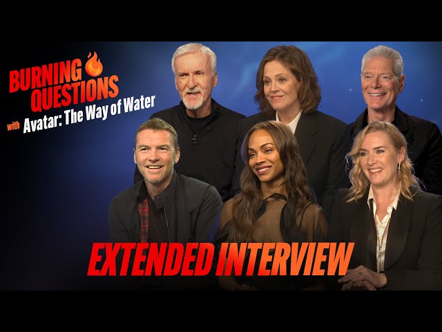 Avatar: The Way of Water Cast | Burning Questions Extended Interview
