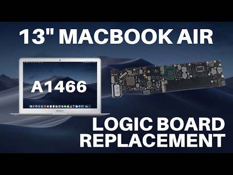 Macbook Air 13" 2012-2017 (A1466) - Logic Board Replacement