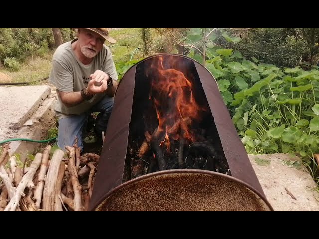 The simplest biochar production method known