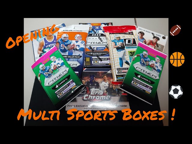 Opening Multi Sports Products !! 🔥 🏀 ⚽ 🏈 Did I pull a Case hit? - #roadto300subs