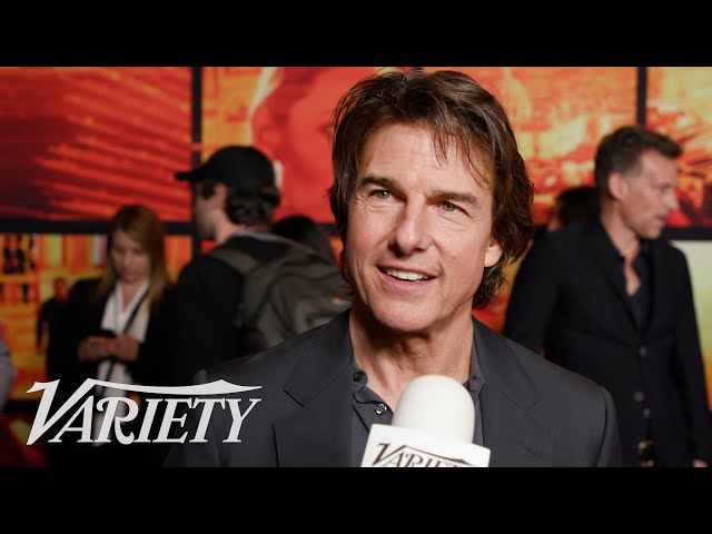 Tom Cruise on What He Ate to Prepare for that Motorcycle Stunt in M:I7 & When He's Going to Space