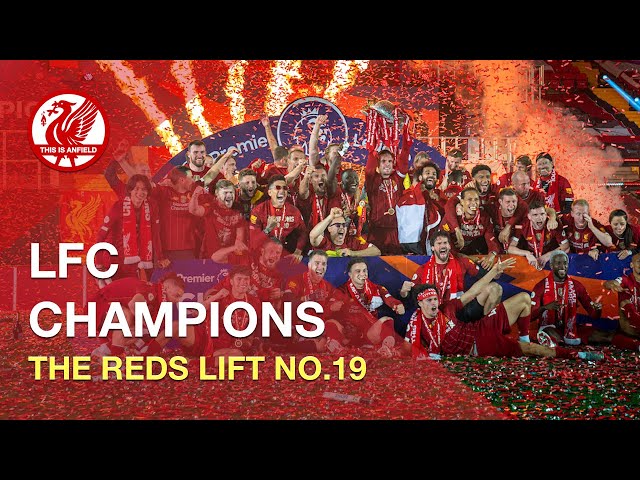 Re-live the night Liverpool FC lifted the Premier League title
