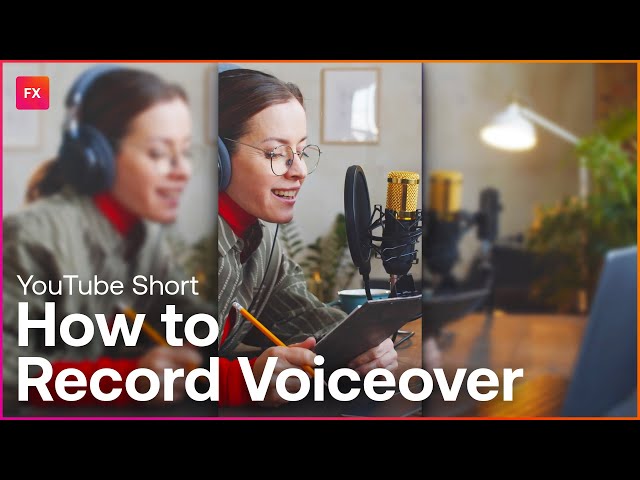 How to record voiceovers in HitFilm #shorttutorial