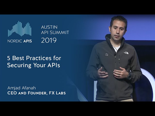 5 Best Practices for Securing Your APIs