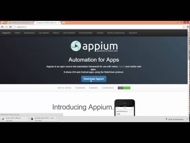 Appium Installation Part 2-Appium Tutorial