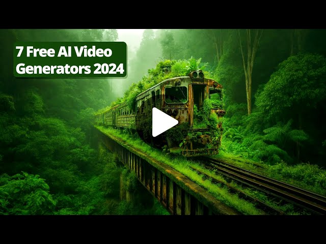 Top 7 Free AI Video Generators of 2024