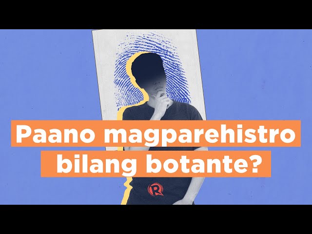 Paano magparehistro bilang botante habang may pandemya?