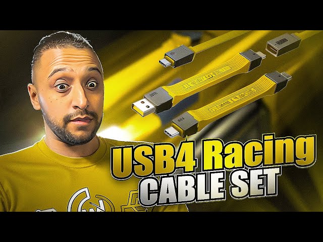 Aohi's Splicable USB4 PD 3.1 Racing Cable | 240W & 8K Support