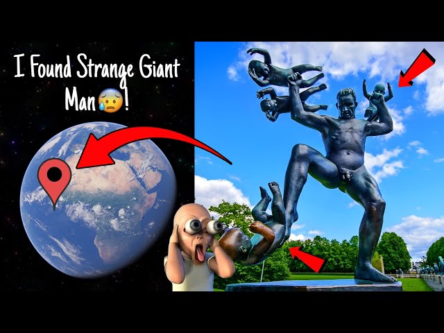 I Found Very Strange Giant Man In Real Life On Google Earth And Google Maps 😰!