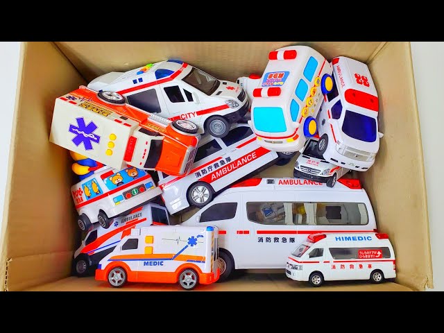 Ambulance minicar runs! Emergency Drive Test !  Siren Sound