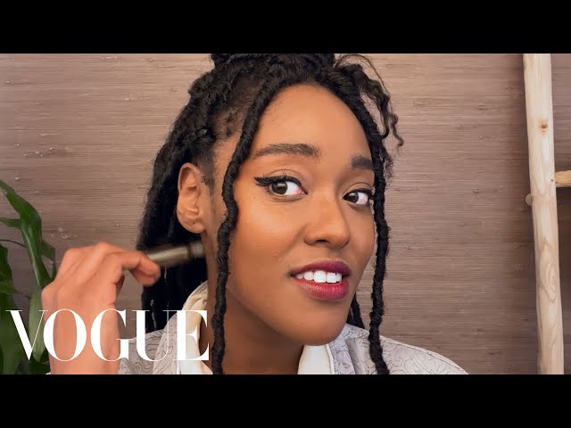 Young Lady Danbury Actor Arsema Thomas's Night-Out Makeup Look | Beauty Secrets | Vogue